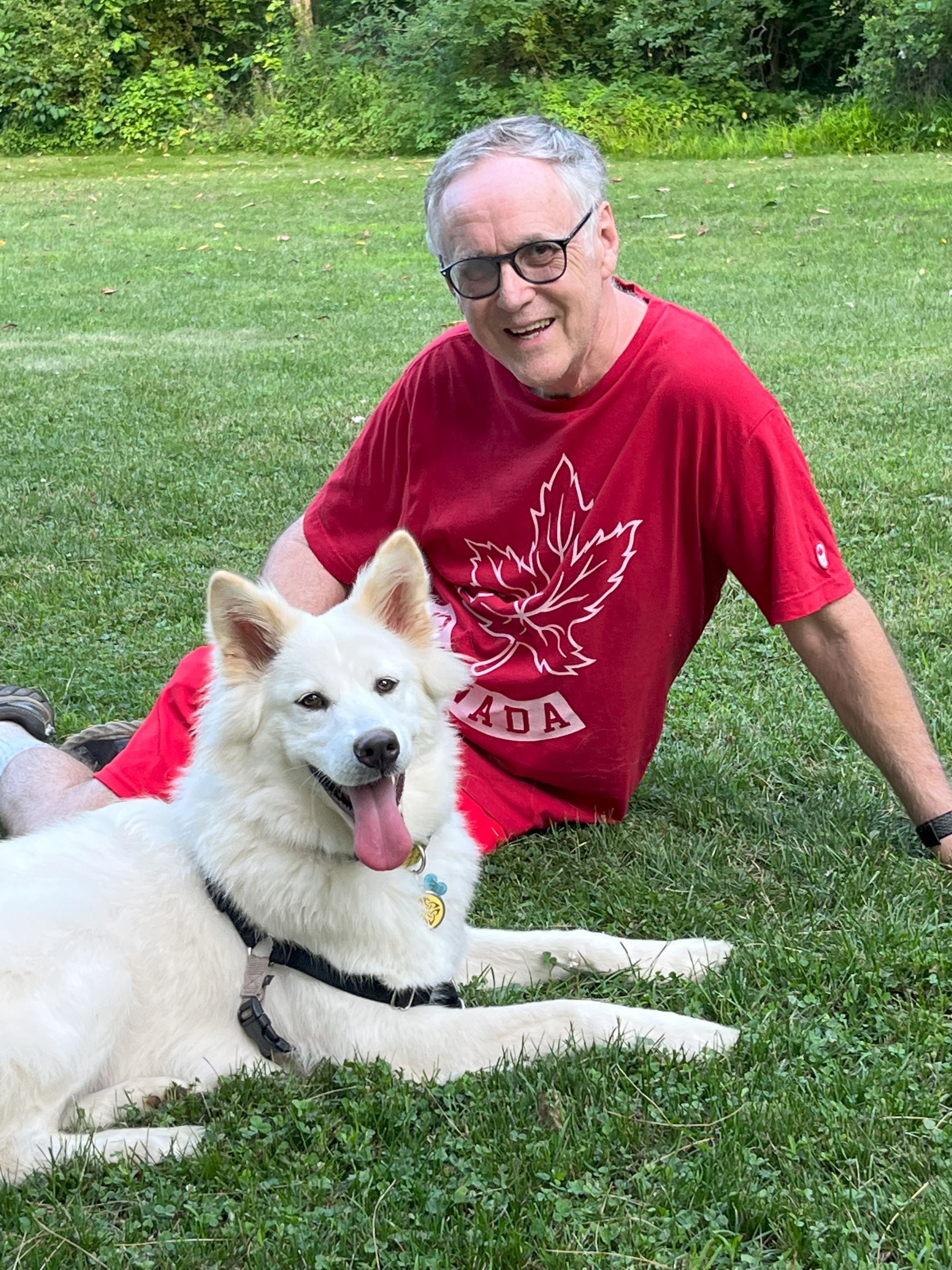 Poppy and Marc, Canada Day 2023